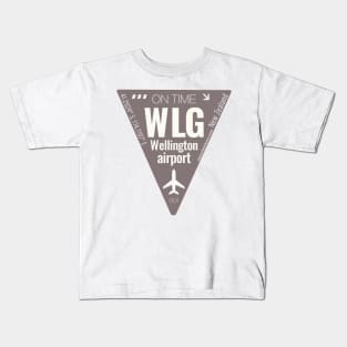 WLG airport Kids T-Shirt